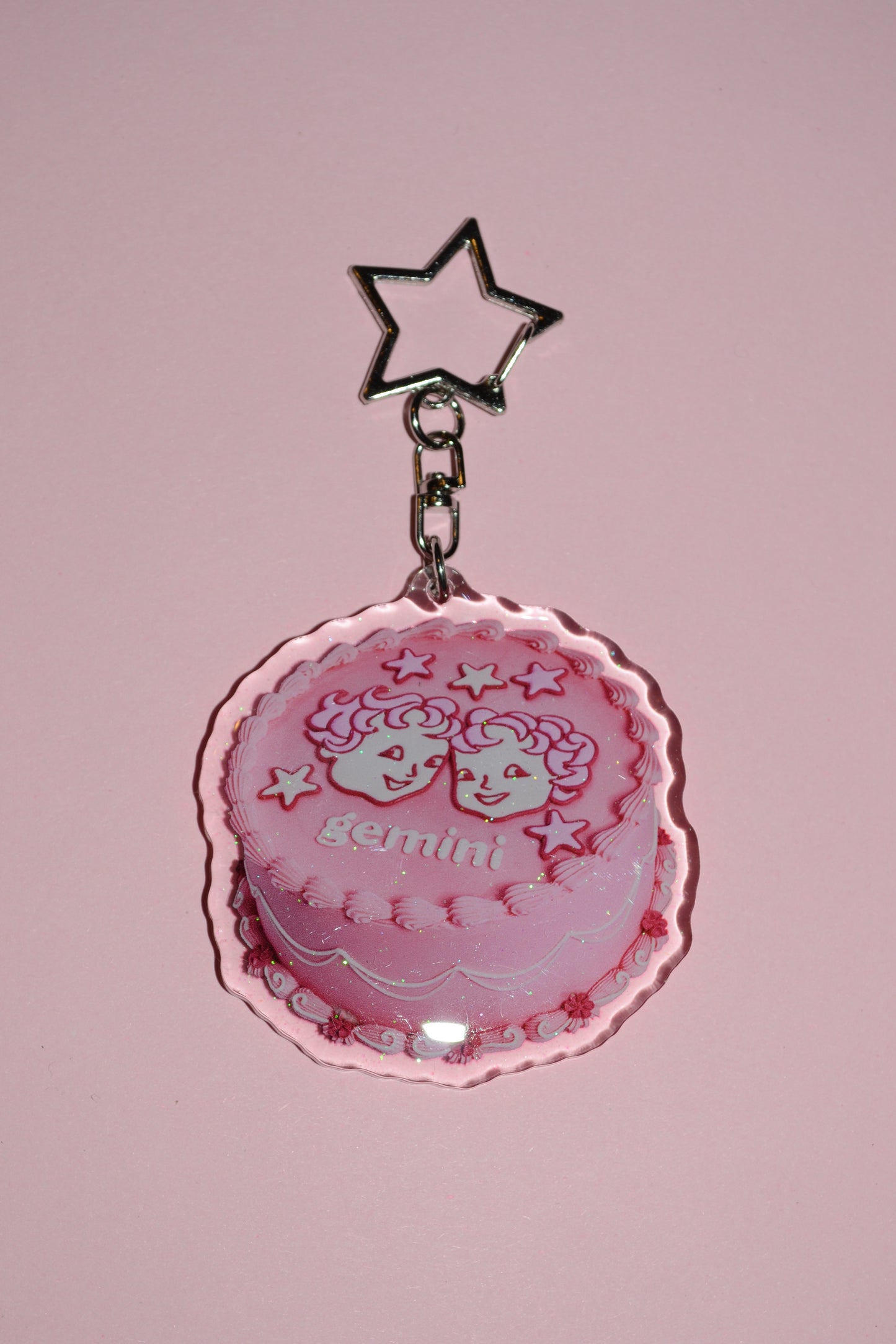 Gemini Keychain