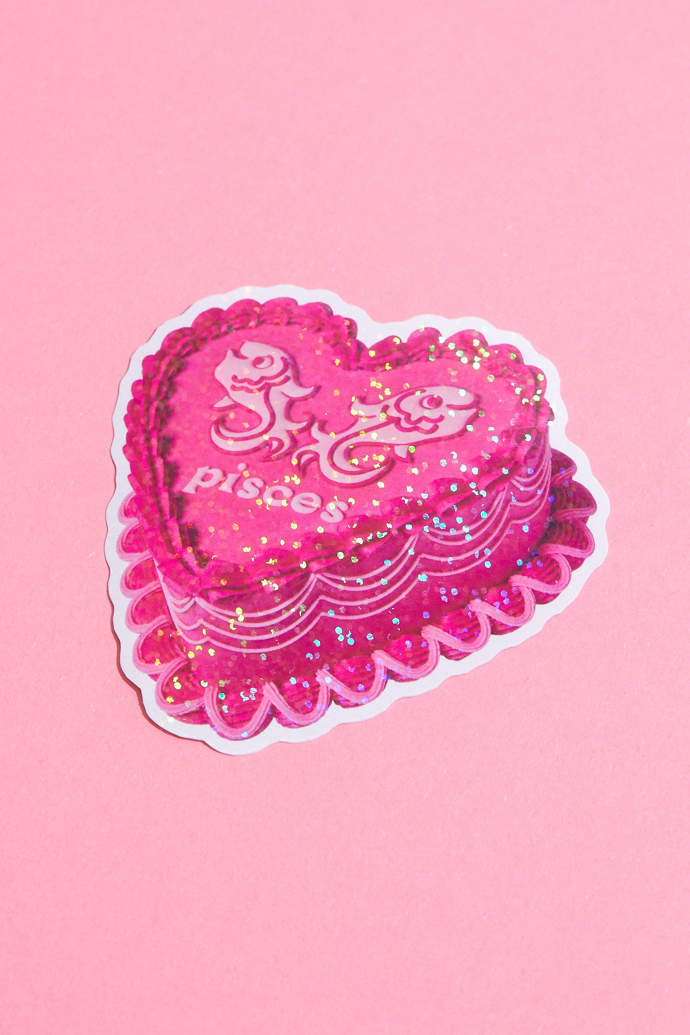 Pink Pisces Sticker