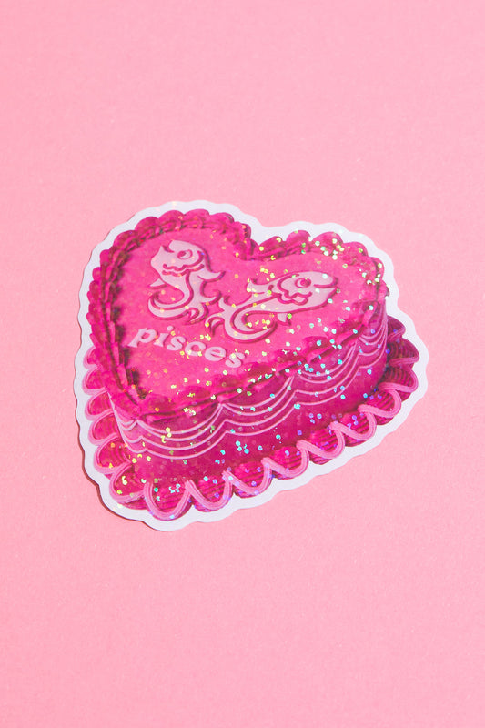 Pink Pisces Sticker