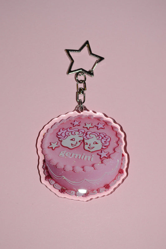 Gemini Keychain