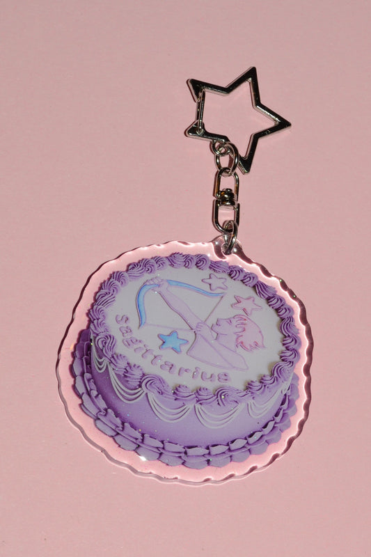 Sagittarius Keychain
