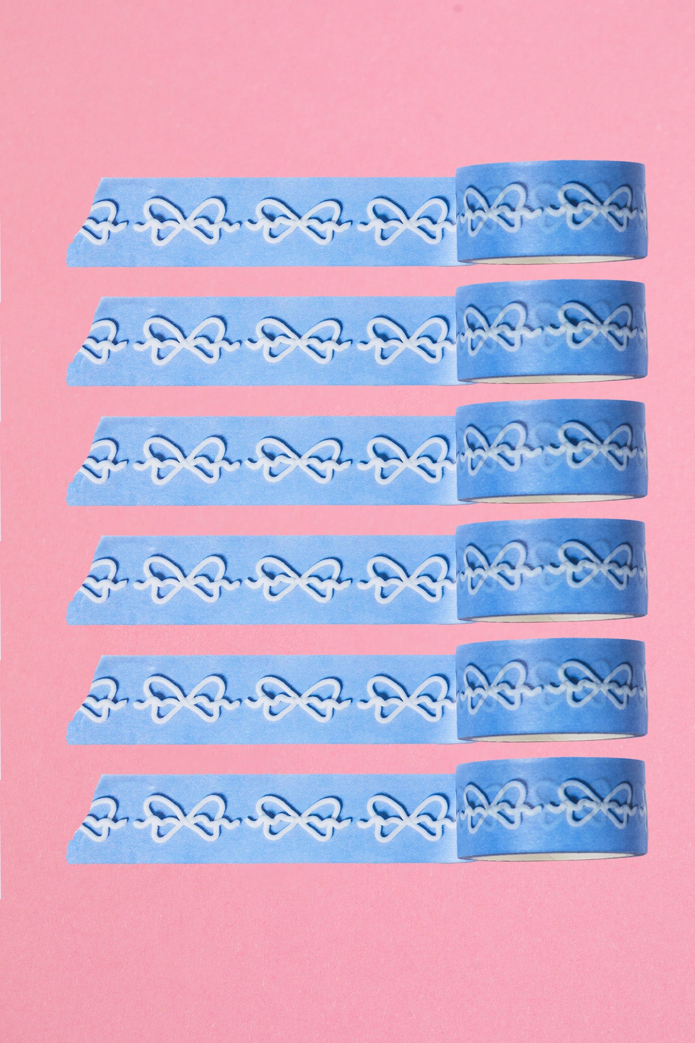 Washi Tape - Blue Bows