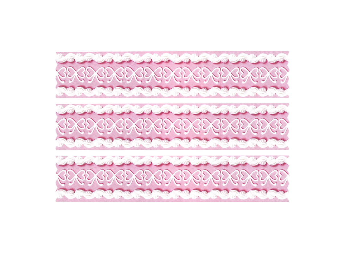 Pink Bows & Reverse Shell 40mm Washi Tape