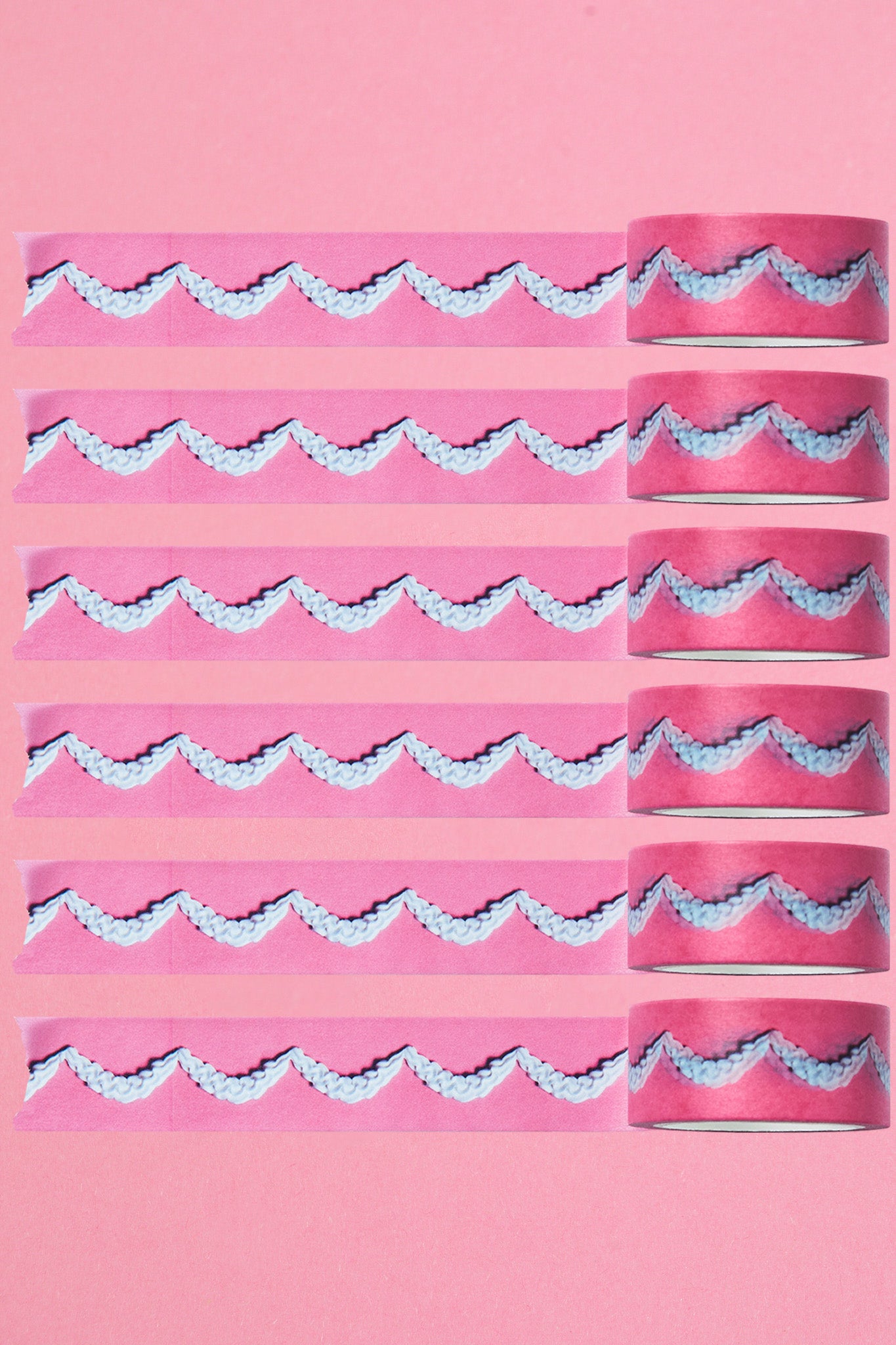 Washi Tape - Pink Swags