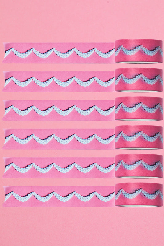 Washi Tape - Pink Swags